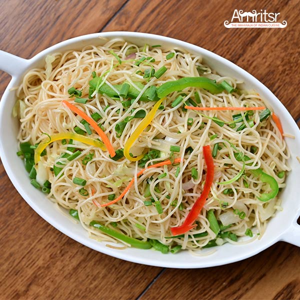 Vegetable Hakka Noodles