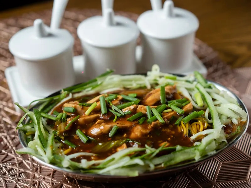 chicken shanghai noodles