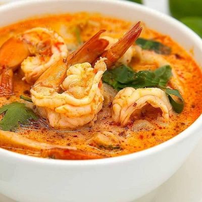 Experience the Exquisite Flavors of Prawns Soup at Amritsr Restaurant, Bangkok